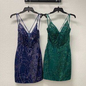 Short Sparkly Homecoming Dresses